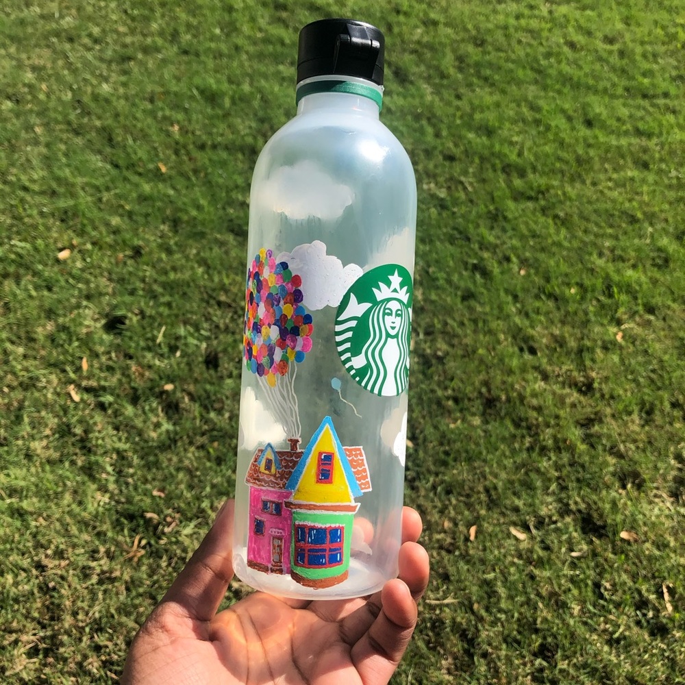 Starbucks water bottle inspired by Disney’s UP